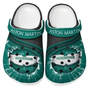 Aston Martin Crocs Clogs Männer Frauen, Geschenk für Aston Martin Fan CAR188032025163 - Grün