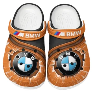 BMW M Crocs Clogs Männer Frauen, Geschenk für BMW M Fan CAR188032025164 - Orange