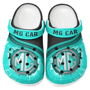 MG Crocs Clogs Männer Frauen, Geschenk für MG Fan CAR188032025165 - Cyan