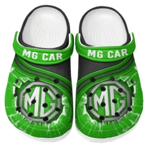 MG Crocs Clogs Männer Frauen, Geschenk für MG Fan CAR188032025165 - Grün