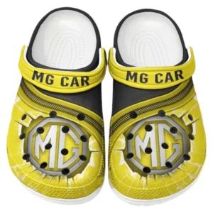 MG Crocs Clogs Männer Frauen, Geschenk für MG Fan CAR188032025165 - Gelb