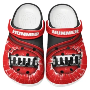 Hummer Crocs Clogs Männer Frauen, Geschenk für Hummer Fan CAR188032025166 - Rot