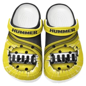 Hummer Crocs Clogs Männer Frauen, Geschenk für Hummer Fan CAR188032025166 - Gelb