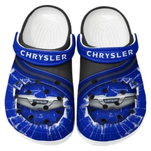 Chrysler Crocs Clogs Männer Frauen, Geschenk für Chrysler Fan CAR188032025174 - Blau
