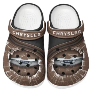 Chrysler Crocs Clogs Männer Frauen, Geschenk für Chrysler Fan CAR188032025174 - Braun