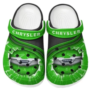 Chrysler Crocs Clogs Männer Frauen, Geschenk für Chrysler Fan CAR188032025174 - Grün