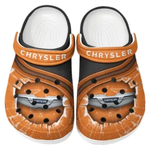 Chrysler Crocs Clogs Männer Frauen, Geschenk für Chrysler Fan CAR188032025174 - Orange