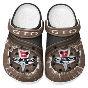 Pontiac GTO Crocs Clogs Männer Frauen, Geschenk für Pontiac GTO Fan CAR188032025176 - Braun
