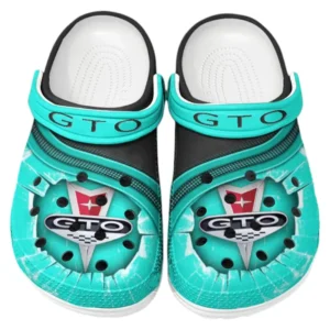 Pontiac GTO Crocs Clogs Männer Frauen, Geschenk für Pontiac GTO Fan CAR188032025176 - Cyan