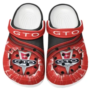 Pontiac GTO Crocs Clogs Männer Frauen, Geschenk für Pontiac GTO Fan CAR188032025176 - Rot