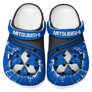 Mitsubishi Crocs Clogs Männer Frauen, Geschenk für Mitsubishi Fan CAR188032025177 - Blau