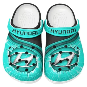 Hyundai Crocs Clogs Männer Frauen, Geschenk für Hyundai Fan CAR188032025178 - Cyan