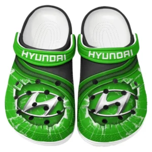 Hyundai Crocs Clogs Männer Frauen, Geschenk für Hyundai Fan CAR188032025178 - Grün