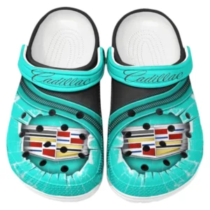 Cadillac Crocs Clogs Männer Frauen, Geschenk für Cadillac Fan CAR188032025180 - Cyan