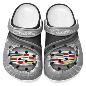 Cadillac Crocs Clogs Männer Frauen, Geschenk für Cadillac Fan CAR188032025180 - Grau