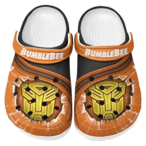 Bumblebee Crocs Clogs Männer Frauen, Geschenk für Bumblebee Fan CAR188032025183 - Orange
