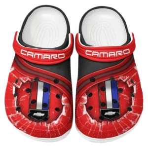 Chevrolet Camaro Crocs Clogs Männer Frauen, Geschenk für Chevrolet Camaro Fan CAR188032025184 - Rot
