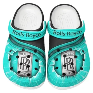 Rolls Royce Crocs Clogs Männer Frauen, Geschenk für Rolls Royce Fan CAR188032025185 - Cyan