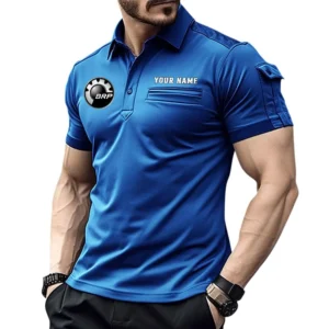 BRP Can am Poloshirt mit Tasche, All Over Print Hemd für Männer BRP Can am Fan CAR445060325012 - Blau