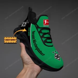 Borussia Monchengladbach Laufschuhe für Männer, Max Soul Schuhe Borussia Monchengladbach DBDE7506022028 - Schwarz