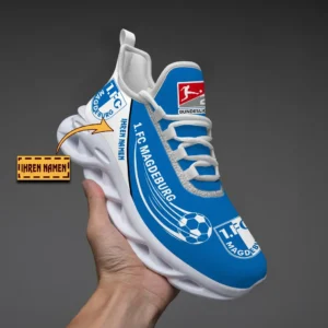 1. FC Magdeburg Laufschuhe für Männer, Max Soul Schuhe 1. FC Magdeburg DBDE7606032045 - Weiß