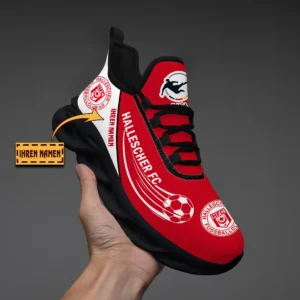 Hallescher Laufschuhe für Männer, Max Soul Schuhe Hallescher DBDE7606032057 - Schwarz
