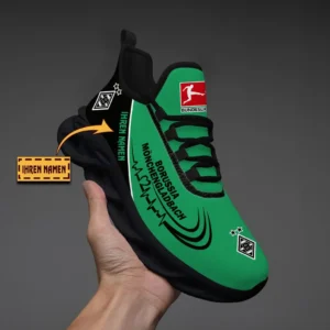 Borussia Monchengladbach Laufschuhe für Männer, Max Soul Schuhe Borussia Monchengladbach DBDE7706032032 - Schwarz