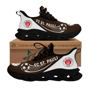 St. Pauli Laufschuhe für Männer, Max Soul Schuhe St. Pauli DBDE7806032073 - Schwarz