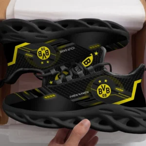 Borussia Dortmund Laufschuhe für Männer, Max Soul Schuhe Borussia Dortmund DBDE7906032026 - Schwarz