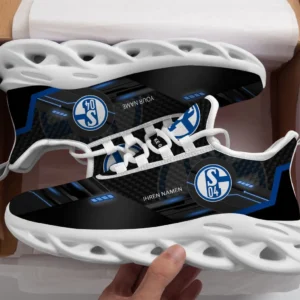 Schalke 04 Laufschuhe für Männer, Max Soul Schuhe Schalke 04 DBDE7906032046 - Weiß