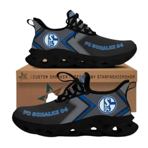 Schalke 04 Laufschuhe für Männer, Max Soul Schuhe Schalke 04 DBDE8206032034 - Schwarz
