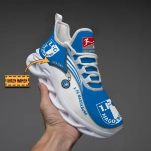 1. FC Magdeburg Laufschuhe für Männer, Max Soul Schuhe 1. FC Magdeburg DBDE8306032034 - Weiß
