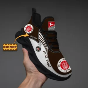 St. Pauli Laufschuhe für Männer, Max Soul Schuhe St. Pauli DBDE8306032052 - Schwarz