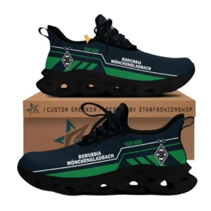 Borussia Monchengladbach Laufschuhe für Männer, Max Soul Schuhe Borussia Monchengladbach DBE8106032029 - Schwarz