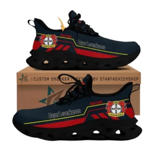 Bayer 04 Leverkusen Laufschuhe für Männer, Max Soul Schuhe Bayer 04 Leverkusen DBE8106032038 - Schwarz