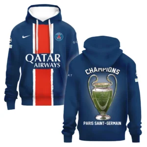 Paris Saint-Germain Kapuzenpullover UEFA Meistrite Liiga 2025 For Fan Paris Saint-Germain HVN1034PSG053125HOD