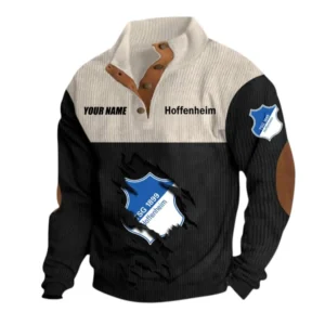 Hoffenheim Sweatshirt Herren Stehkragen, Pullover Herren Sweatshirt mit Namen BDE105072925574 - Schwarz
