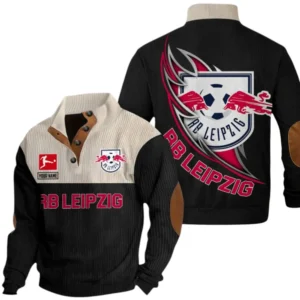 RB Leipzig Sweatshirt Herren Stehkragen, Pullover Herren Sweatshirt mit Namen BDE106072925895 - Schwarz
