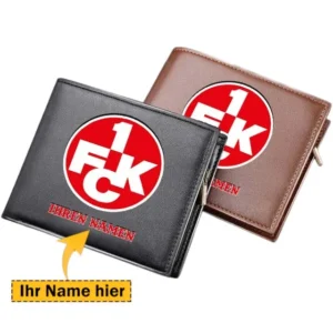 1. FC Kaiserslautern PU Geldbörse Herren, Personalisierte Geldbörse mit Logo BDE92070225359