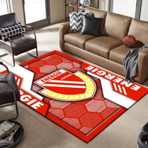 Energie Cottbus Teppich, Allover-Print Teppich Wohnzimmer BDE94070325781