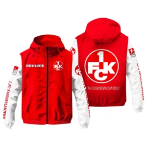 1. FC Kaiserslautern Windbreaker Jacke Herren, Windjacke mit Allover-Print BDE97070425031