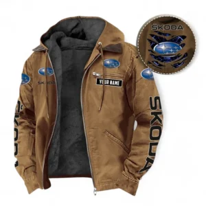 Subaru Fans Geschenk Hoodie mit Kapuze und Flanell, Pullover Allover-Print mit individuellem Namen CAR391072125728-Kamel