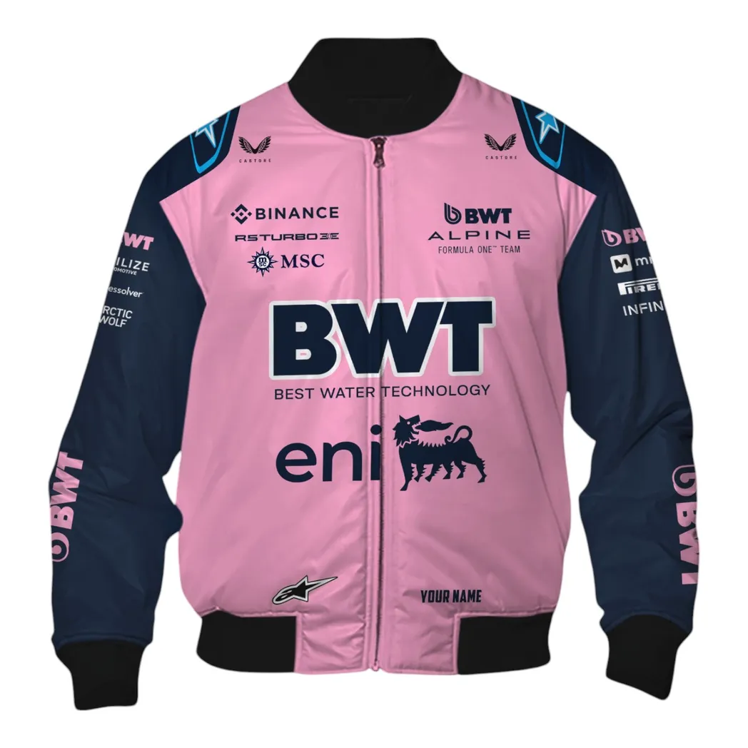 alpine f1 personalisierte bomberjacke fr auto liebhaber vintage 3d print namensdruck car418050925669 2nb2i