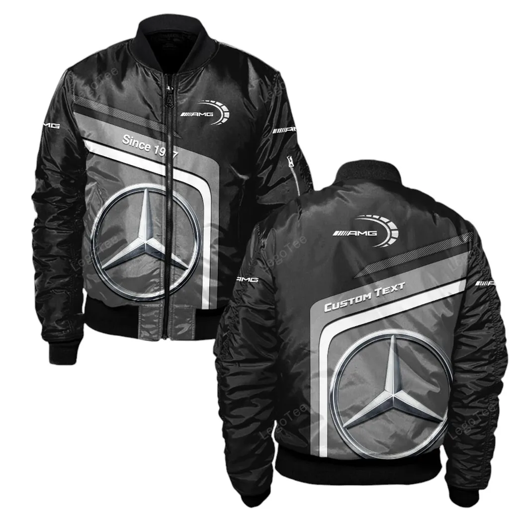 AMG Bomberjacke für Sportwagen-Fans, All Over Print Geschenk für Auto-Enthusiasten AMG Fans CAR11103032502