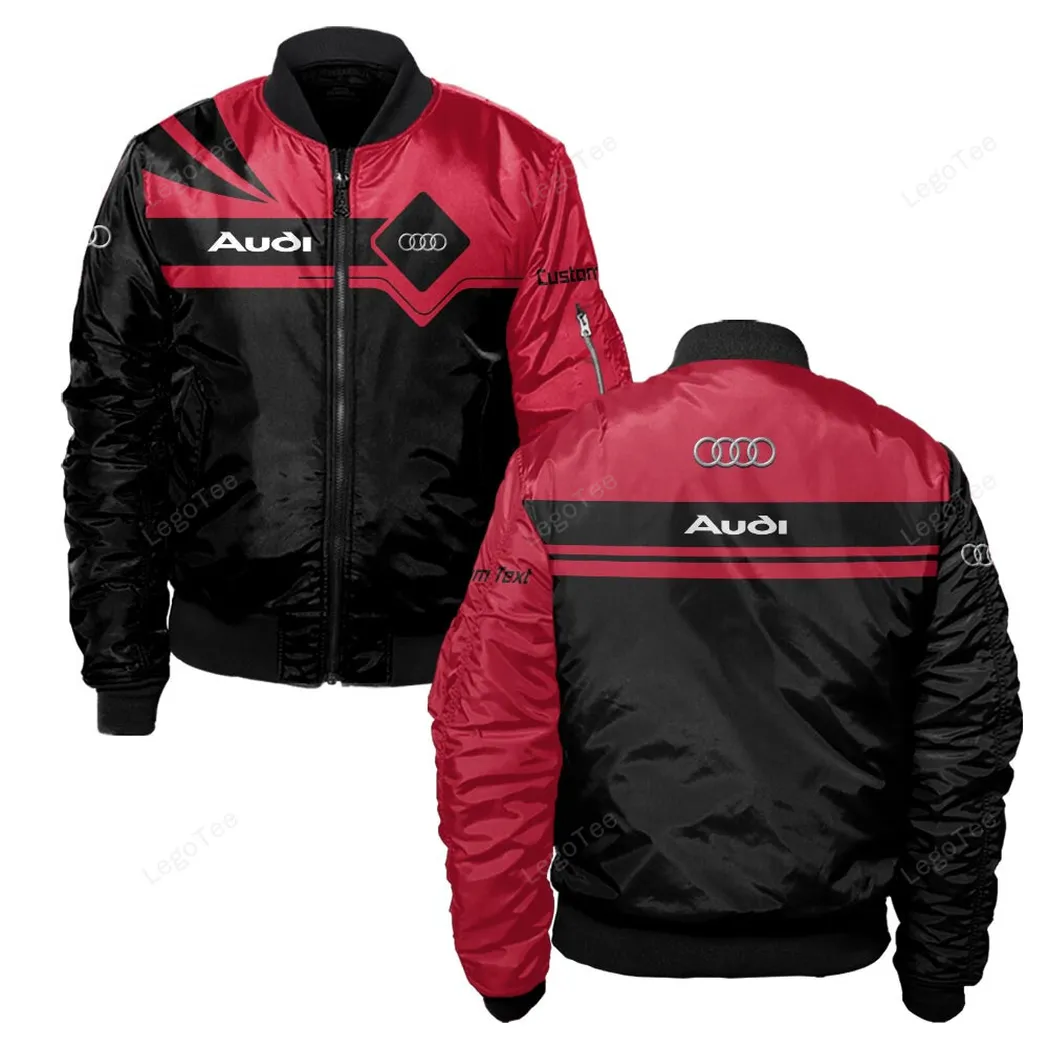 audi bomberjacke fr sportwagen fans all over print geschenk fr auto enthusiasten audi fans car9803032504 gevja