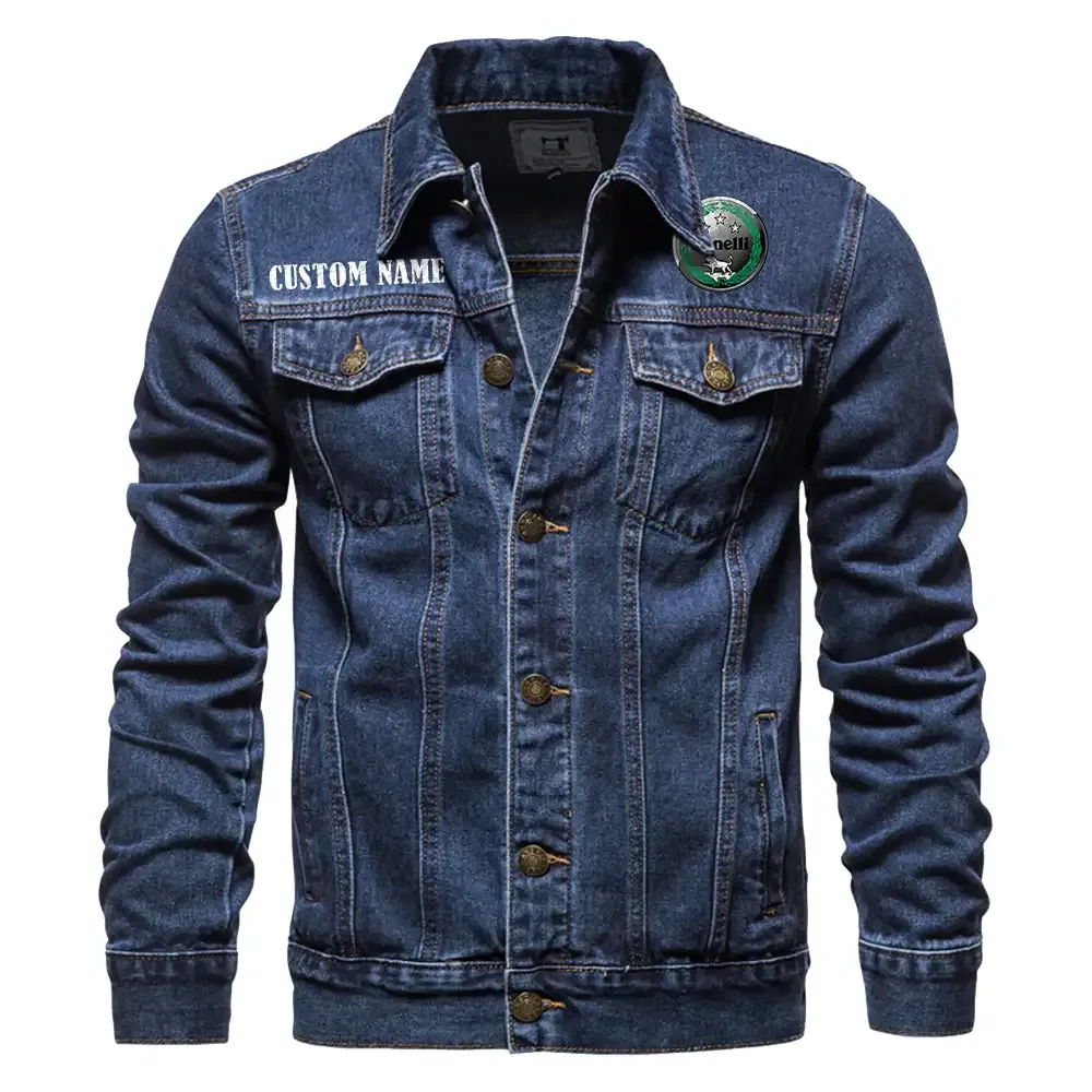benelli jeansjacke fr auto fans vintage stil mit wunschname personalisierbar car1901132051 dunkelblau uvncr