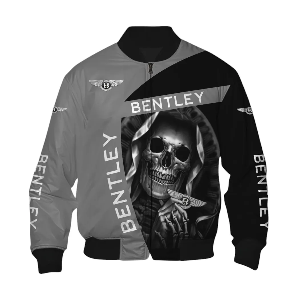 Bentley Bomberjacke für Sportwagen-Fans, All Over Print Geschenk für Auto-Enthusiasten Bentley Fans CAR6702212570