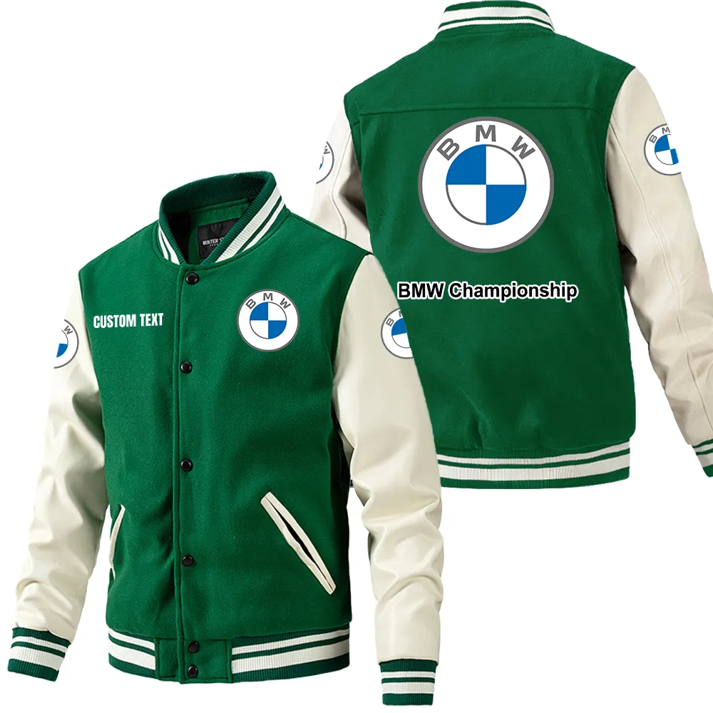 bmw gs leder baseballjacke fr auto fans rmel mit all over print personalisierbar mit wunschname car1801112044 grn i0hwi
