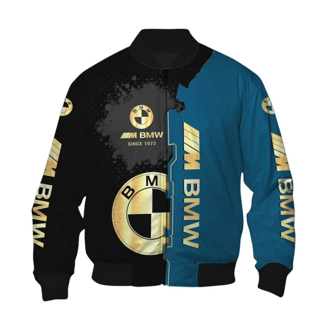 BMW M Car Bomberjacke für Sportwagen-Fans, All Over Print Geschenk für Auto-Enthusiasten BMW M CAR Fans CAR44021725005-6
