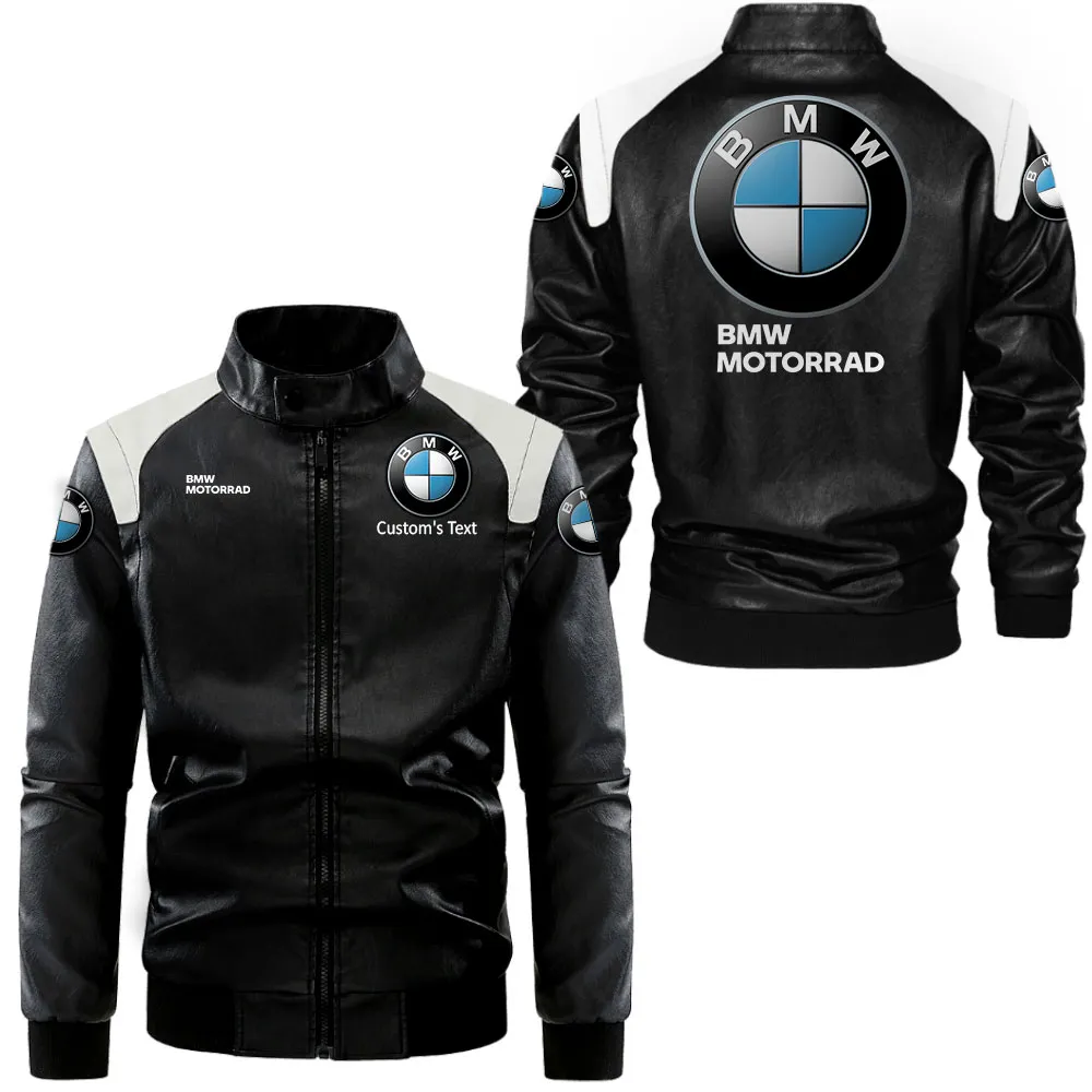 bmw motorrad lederjacke in schwarz wei fr auto fans allover print personalisierbar mit wunschname car0801062058 bmw motorrad lederjacke in schwarz wei fr auto fans allover print personalisierbar mit wunschname car0801062058